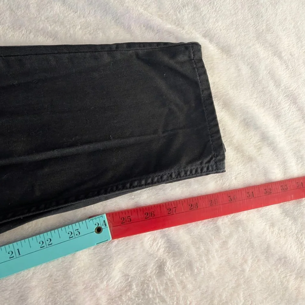 Levi's 505 Black Straight Jeans Waist 33